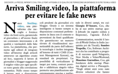 Arriva Smiling.video, la piattaforma per evitare le fake news